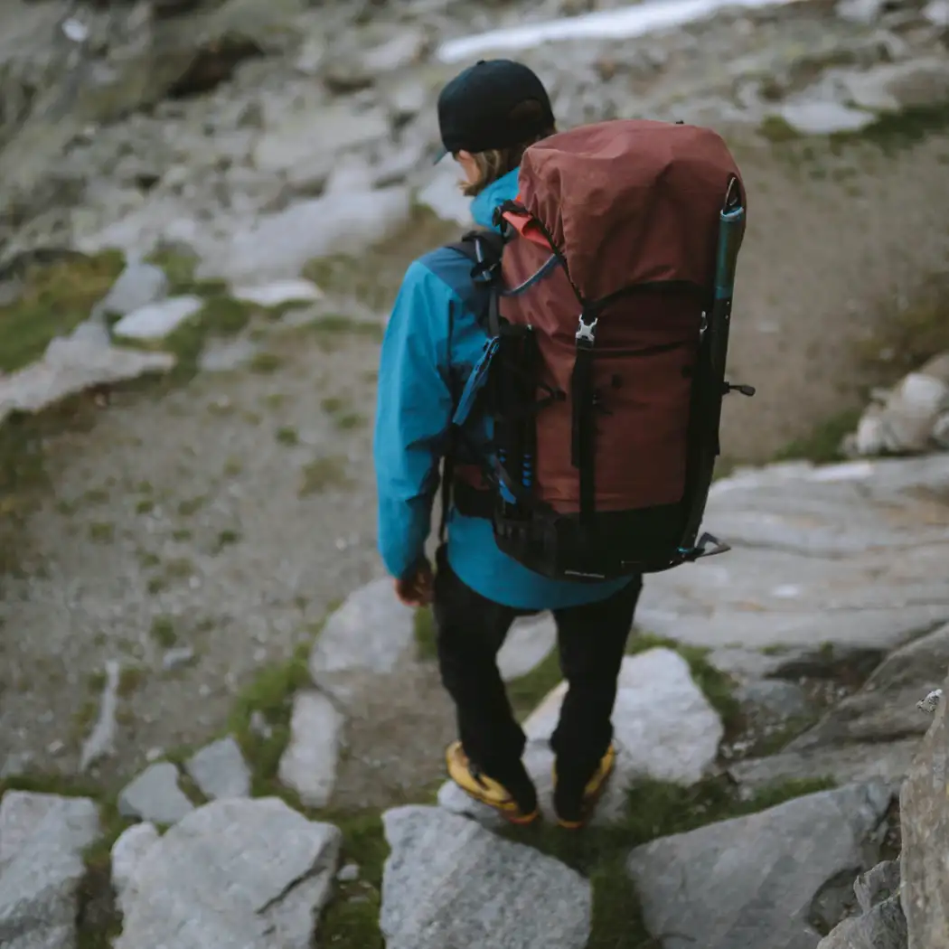 hiker-at-a-mountain